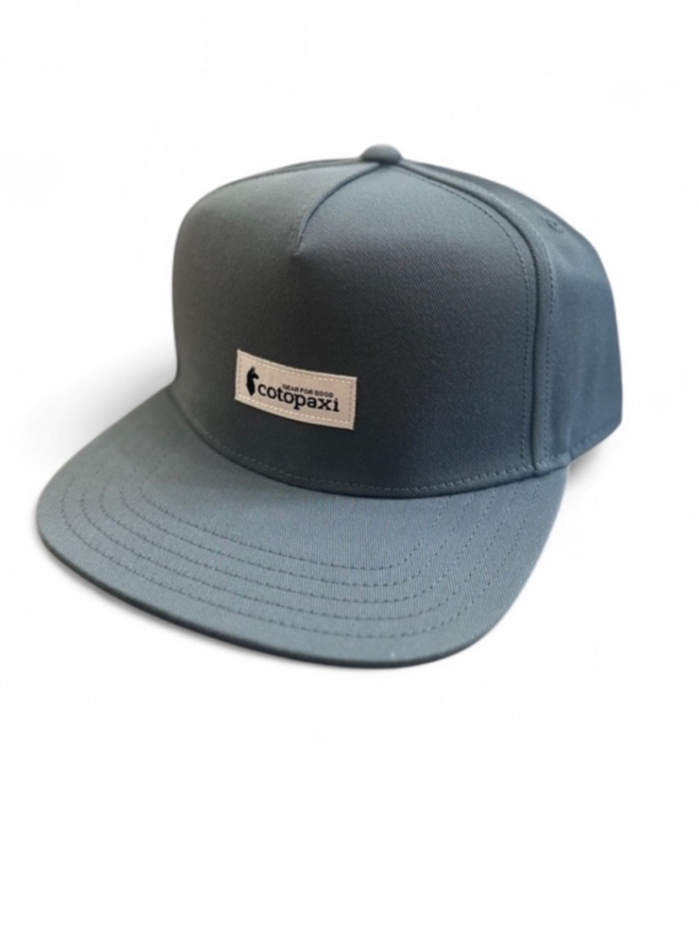 NWT Men’s Grey cotopaxi Flat Brim Snapback Hat